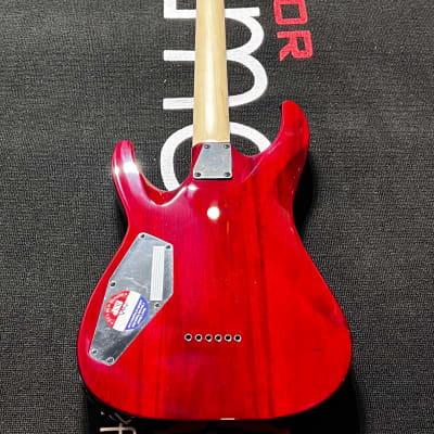 ESP LTD MH-200QM NT Electric Guitar - See Thru Black Cherry