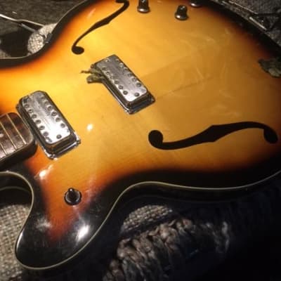 1960's Baldwin Vintage 712 12-String Electric Guitar sunburst+Baldwin Hard Case.Made In England image 18