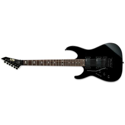 ESP LTD KH-202 LH Black + FREE GIG BAG - BLK Kirk Hammett NEW Left-Handed Electric Guitar  KH202LH K202 for sale