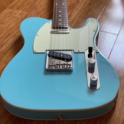 Fender Telecaster 1962 Custom Reissue Rare Domestic Finish 2017 Daphne Blue MIJ Japan for sale