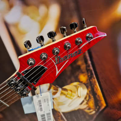 Ibanez KIKO100-TRR Kiko Loureiro Signature E-Guitar 6 String - Transparent Ruby Red + Case image 6