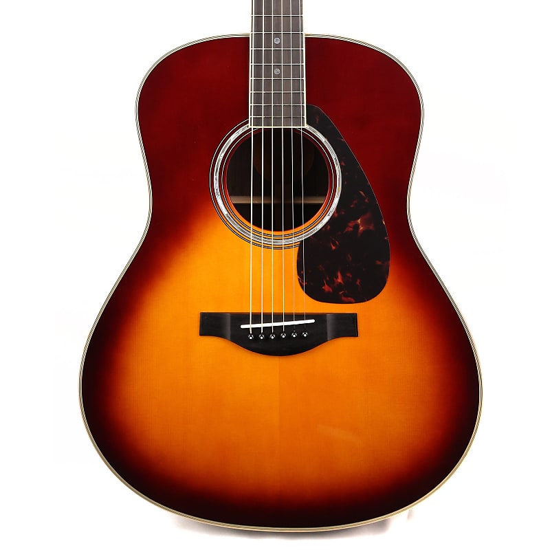 Yamaha LL16B ARE Original Jumbo Acoustic-Electric Guitar Brown Sunburst image 1