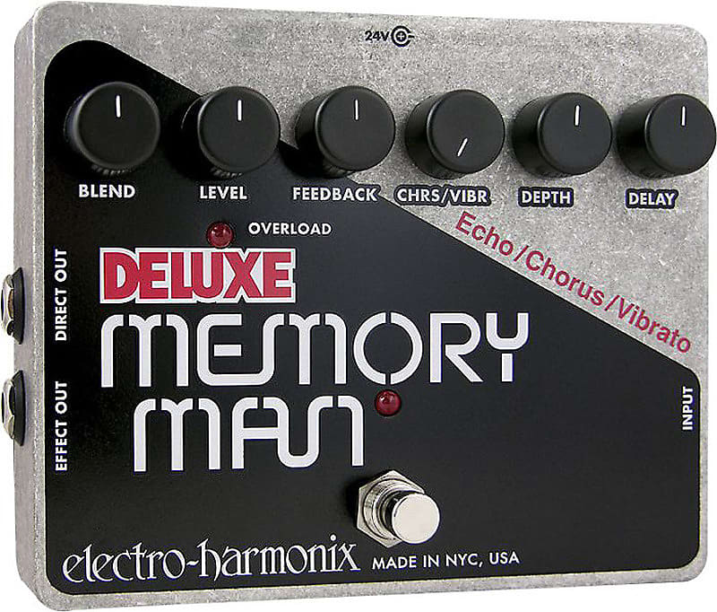 Electro-Harmonix XO Deluxe Memory Man Analog Delay with Chorus