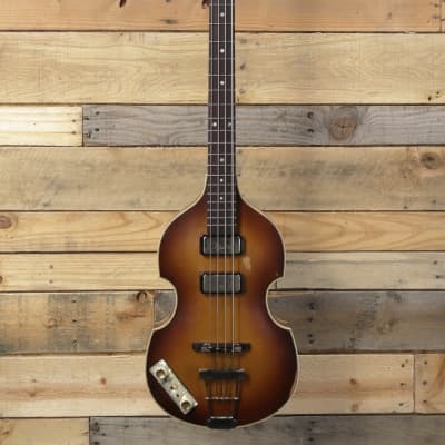 Hofner Left-Handed 500/1 Vintage Violin Bass w/ Case image 4