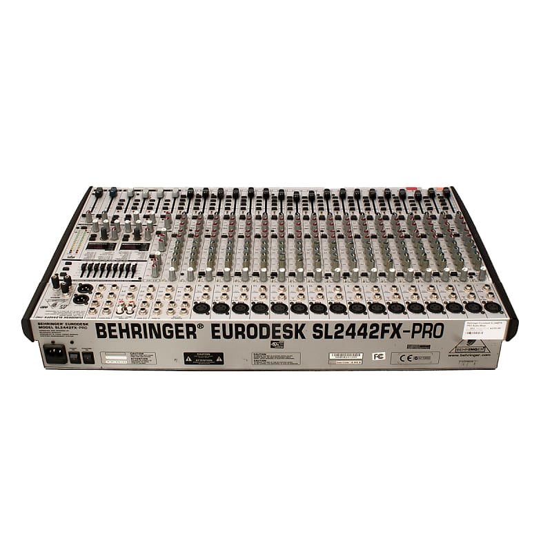 BEHRINGER EURODESK SL2442FX-PROアナログミキサー Amazon | Behringer アナログミキサー 24チャンネル4バス