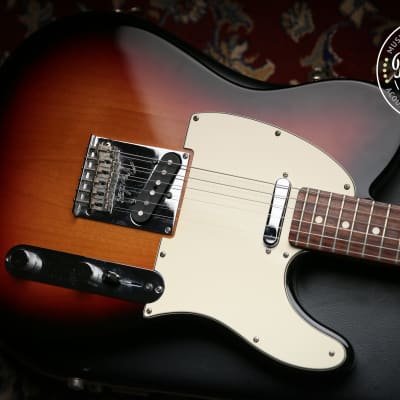 2008 Fender American Standard Telecaster Three Tone Sunburst image 9