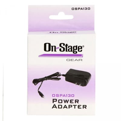 On Stage AC Adapter for Yamaha Keyboards Direct Replacement for Yamaha PA130, DC 12V 1.0A image 3