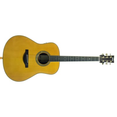 Yamaha LL-TA TransAcoustic Dreadnought Acoustic-Electric Guitar w/ Reverb and Chorus - Vintage Tint image 3