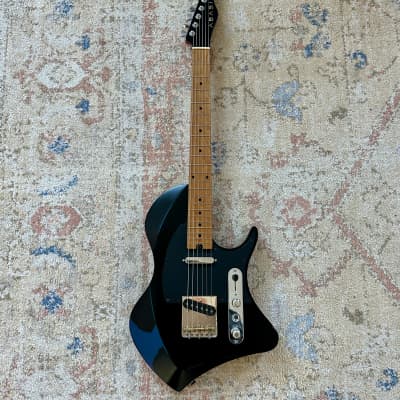 Abasi Guitars Space T 2023 - Black over Mystic Dream (2-stage relic) for sale