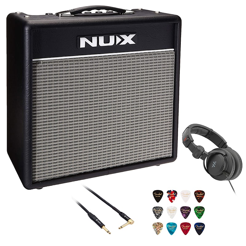 NuX Mighty 20BT Modeling Amplifier with Bluetooth Bundle with