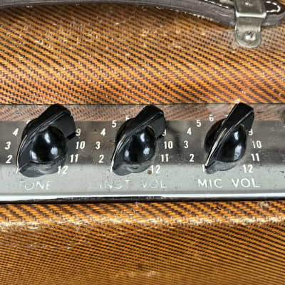 Fender Deluxe Tweed 5E3 Small Box 1955 - Tweed image 12