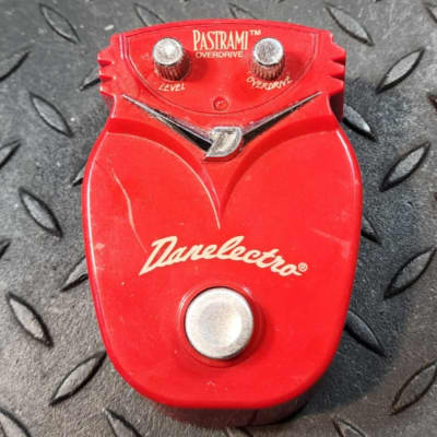Danelectro Pastrami Overdrive 2010s - Red for sale