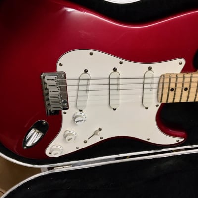 Fender Stratocaster Plus USA mit Koffer 1993 - Candy Apple Red for sale