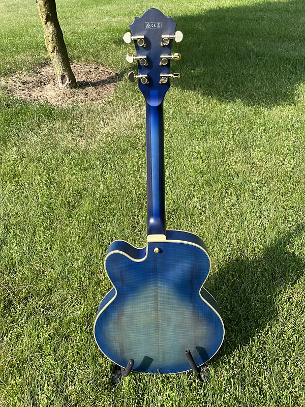 Ibanez AFJ91-JLF-12-02 late 90's - Blue | Reverb