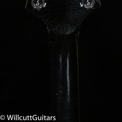 Gibson Custom Shop Kirk Hammett 1979 Flying V Ebony Murphy Lab Replica Aged Chrome Ebony (021) image 6