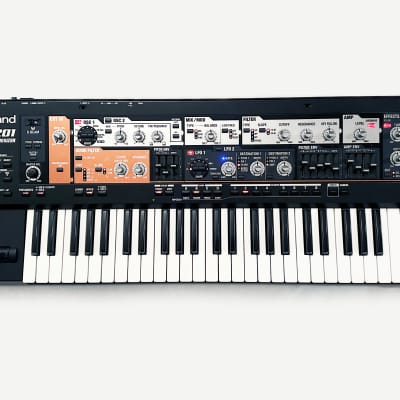ROLAND SH-201 Analog Modeling Synthesizer. Works and Sounds Great !...