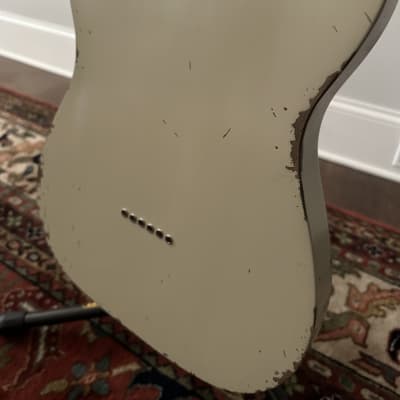 Telecaster Partscaster with Andy Wood Signature Pickups 2021 - Cream image 8