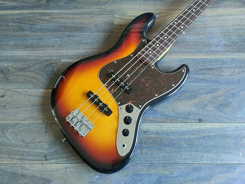 2019 History (Fujigen Japan) CZ-BJ4/R Jazz Bass (Sunburst