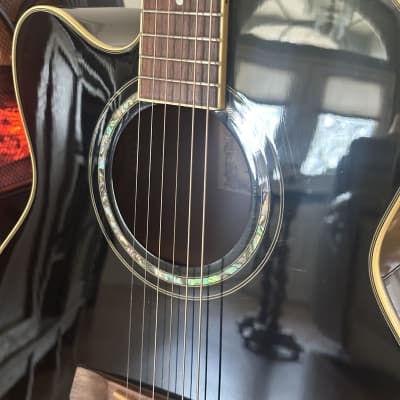 Ibanez アコースティックギター カッタウェイ　AEW21VK−NT1201 Ibanez AEWC11-TCB Transparent Charcoal Burst | MUSIC STORE