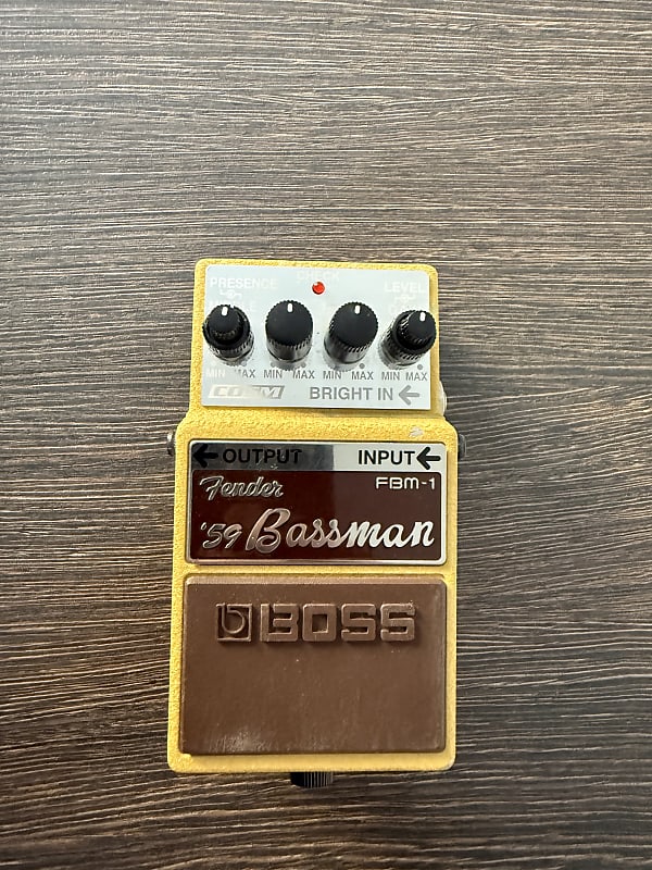 Boss FBM-1 Fender Bassman Overdrive Pedal | Reverb UK