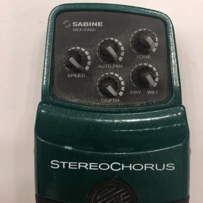 Sabine NexFX NEX-5300 Stereo Analog Chorus Rare Guitar Effect Pedal image 2