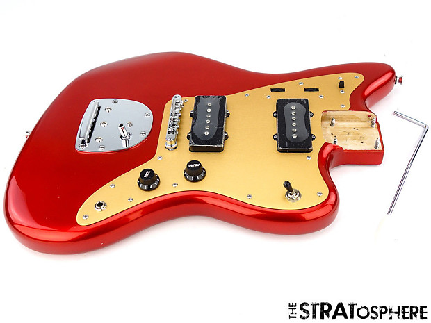 2017 Fender Squier Deluxe Jazzmaster LOADED BODY with