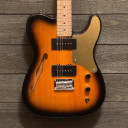 Fender Squier Paranormal Cabronita Telecaster Thinline Sunburst Electric Guitar