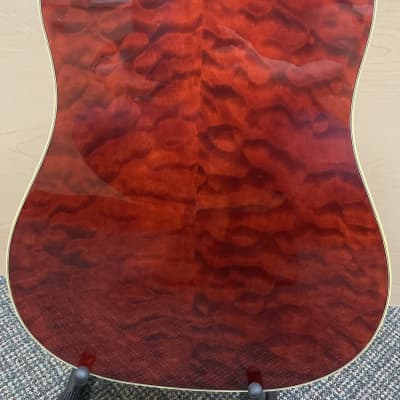 Gibson Custom Firebird Acoustic 2009 Antique Cherry with Gibson Hard Case image 4