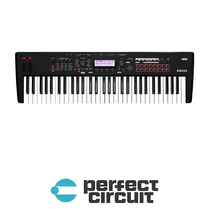 Kross 2 Synthesizer / Workstation (61Key) [DEMO] Reverb