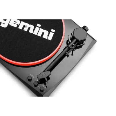 Gemini TT-900BR Stereo Turntable System, Black / Red image 4