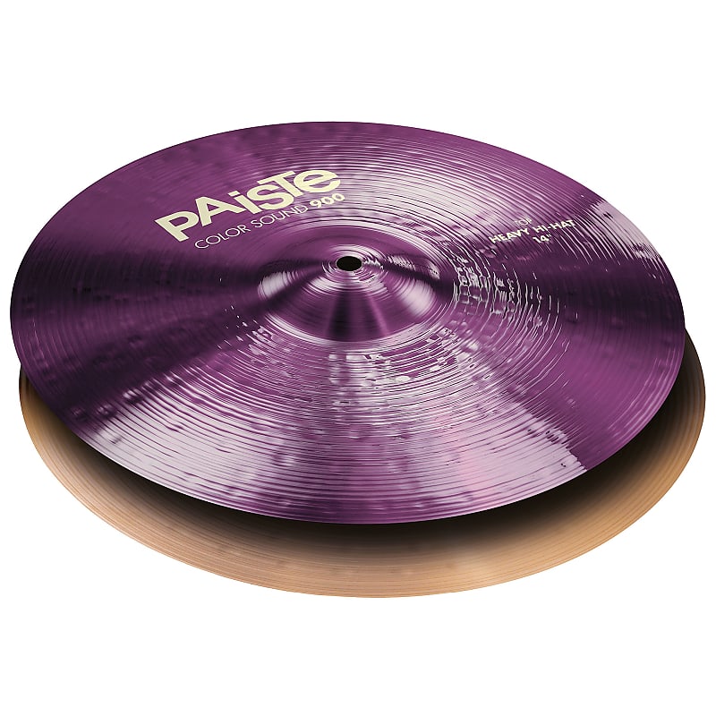 PAISTE - 900CS-PUHHH14 - Paiste 900 Color Sound Heavy Hi Hat 14