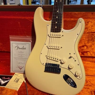 Fender Custom Shop Jeff Beck Stratocaster Olympic White by Todd Krause [SN 4896] (02/19) for sale