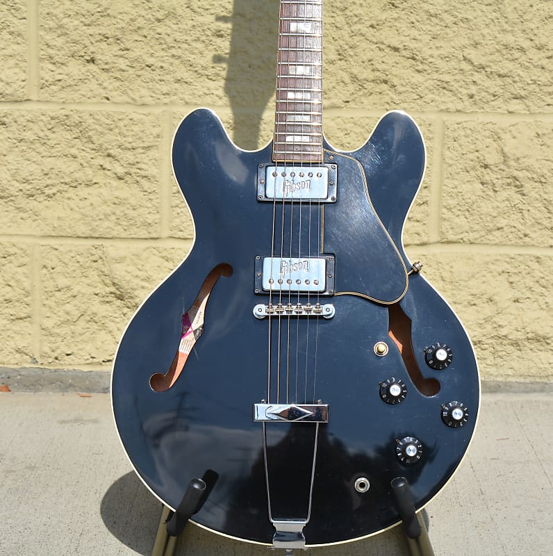 Gibson ES 335 1972 Black Reverb