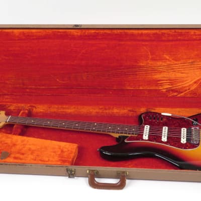 Fender Bass VI 1963 Sunburst ~ Slab Board ~ Original Case image 17