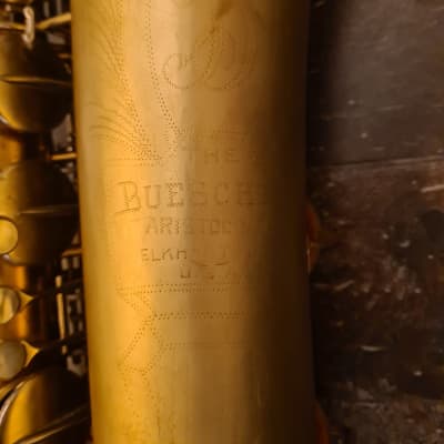 Baritone Big B Aristocrat Gold Saxophone image 4