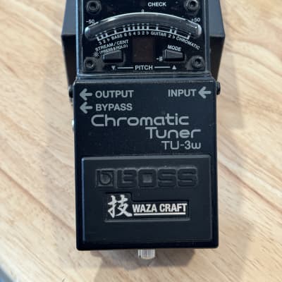 Boss TU-3W Chromatic Tuner Waza Craft 2016 - Present - Black | Reverb