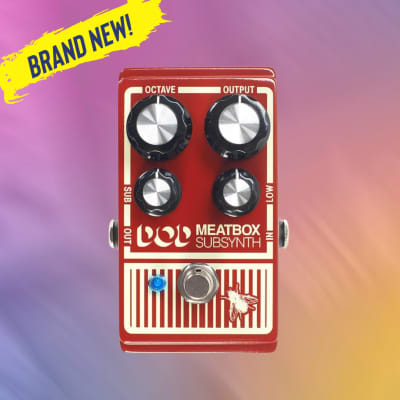新品 未使用 DOD Meatbox SUBSYNTH DOD Meatbox Sub Synth Pedal | Sweetwater