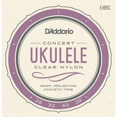 D'Addario EJ88C Nyltech Concert Ukulele Strings image 1