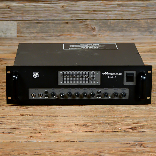 Ampeg B4R 1000-Watt Rackmount Bass Amp Head image 1