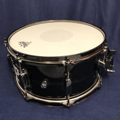 13”x6.5” Tama John Blackwell (of Prince) Signature Snare Drum 2010s - Black Chrome image 3