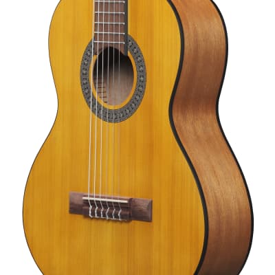Ibanez GA2 3/4 Size Nylon String Guitar Open Pore Amber image 3