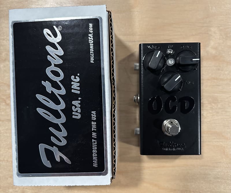 ⭐︎希少⭐︎Fulltone OCD Limited Edition BLACK Fulltone OCD v2 CME Exclusive Limited Edition Black