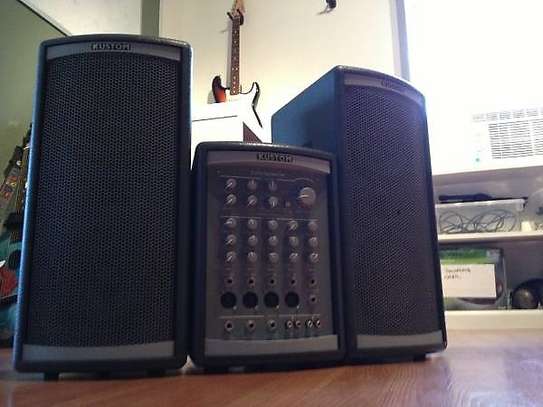 Kustom Profile One 100 watt PA system channels and effects