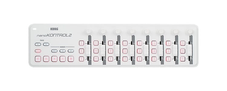 Korg nanoKONTROL2 MIDI Control Surface - White image 1