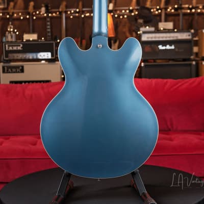Josh Williams 'Mockingbird' JWG273 Semi-Hollowbody Electric Guitar-Pelham Blue Finish & Bloombucker Pickups! image 8