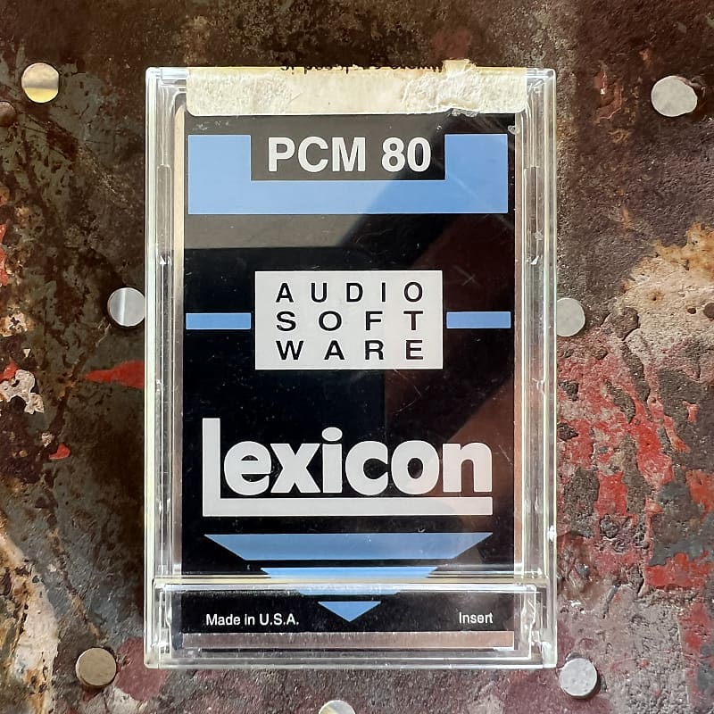 Lexicon PCM 80 Dual FX V1.0 Algorithm Card Reverb
