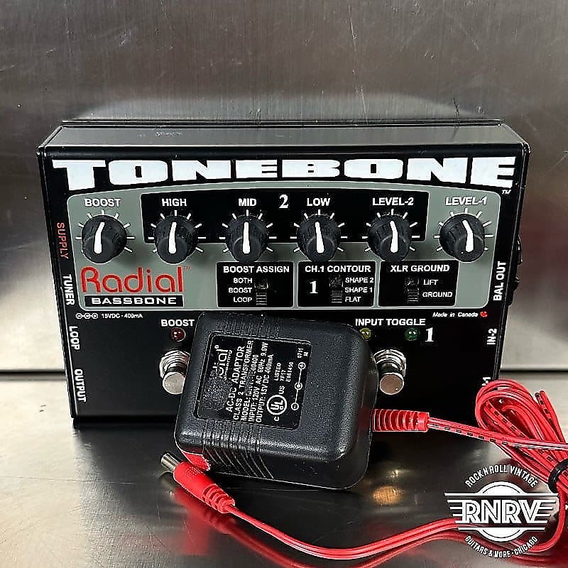 Radial/Tonebone/Bassbone/ベース/アダプター国内仕様/USED＊-