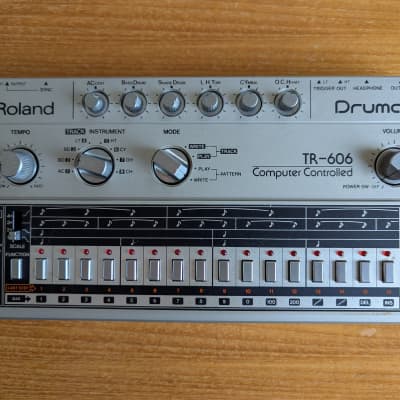 Roland TR-606 Drumatix 1980s - Silver