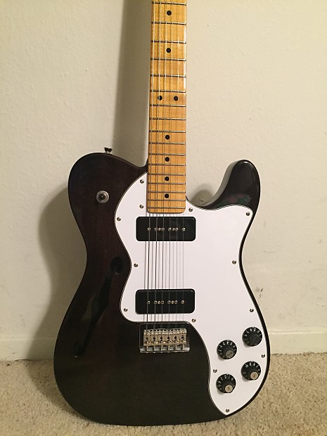 Fender modern top player telecaster thinline