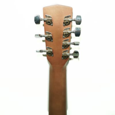 Trembita Brand New Seven 7 Strings Acoustic Guitar Сutaway, Sand Natural Wood made in Ukraine Beautiful sound image 7